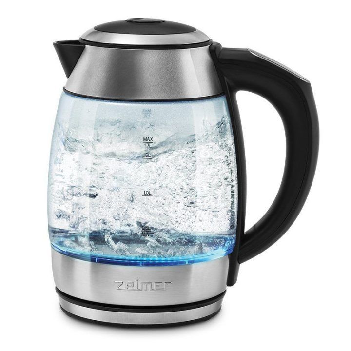 Elektrinis virdulys Zelmer ZCK8030, 1,7 l, sidabro spalvos