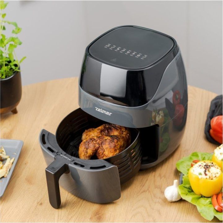 Karšto oro gruzdintuvė Zelmer ZAF5502G Elektra, 5 l, 1500 W
