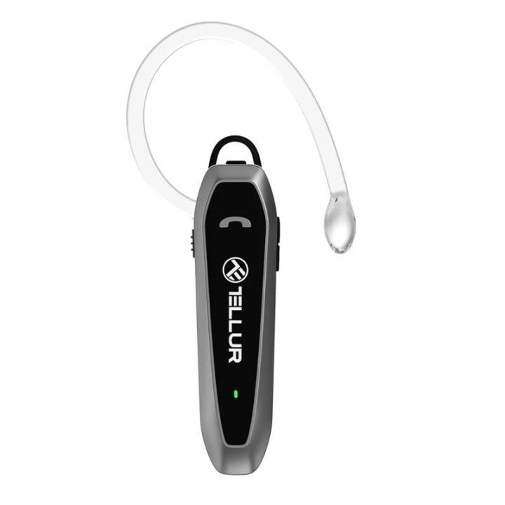 Bluetooth ausinės su mikrofonu Tellur Vox 100, juodos