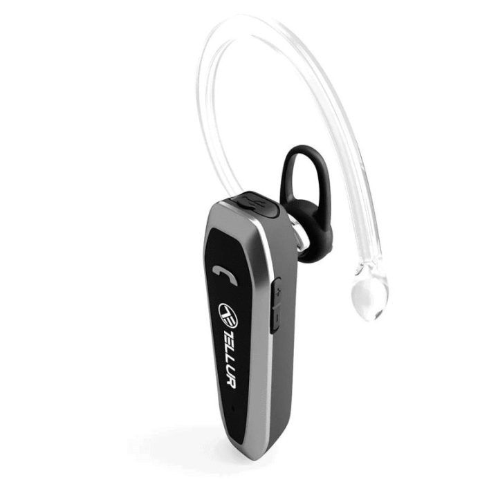 Bluetooth ausinės su mikrofonu Tellur Vox 100, juodos