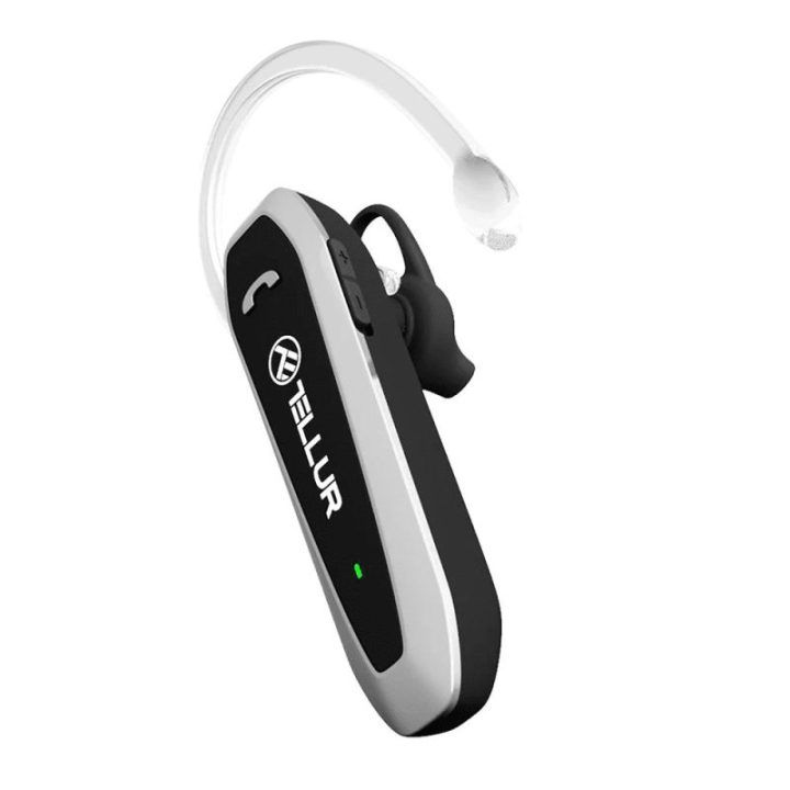 Bluetooth ausinės su mikrofonu Tellur Vox 100, juodos