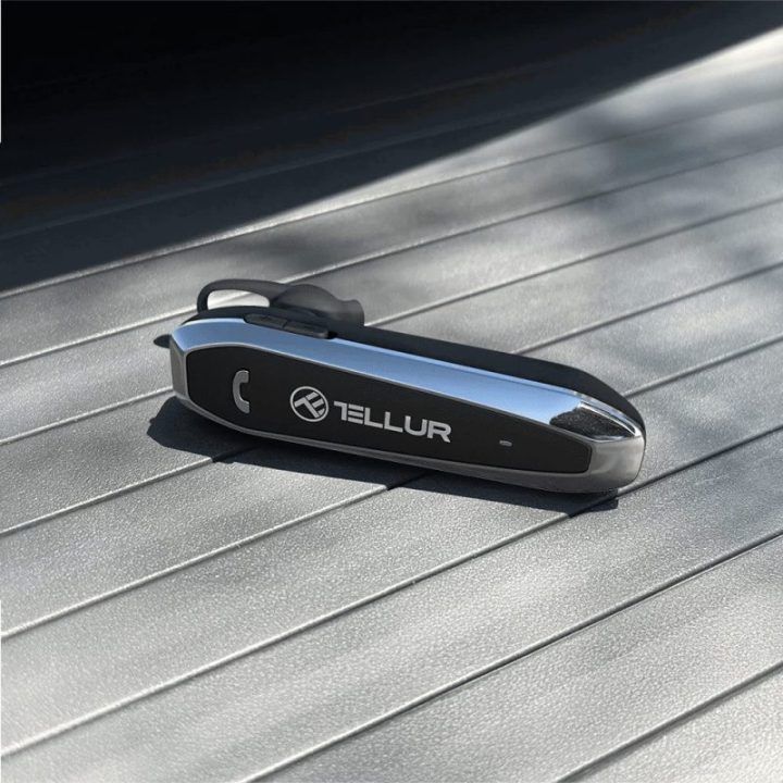Bluetooth ausinės su mikrofonu Tellur Vox 100, juodos