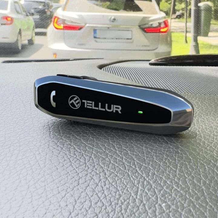 Bluetooth ausinės su mikrofonu Tellur Vox 100, juodos