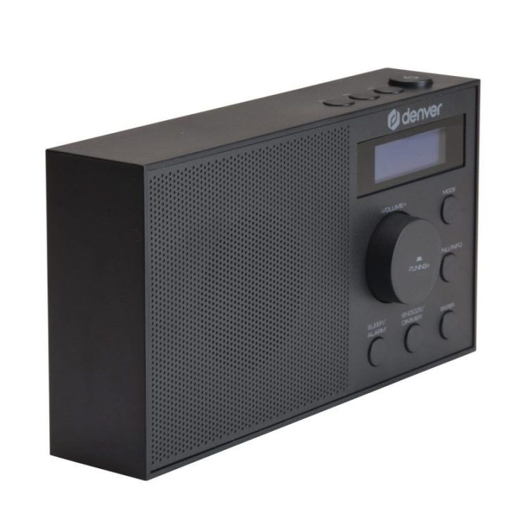 DAB/FM radijas Denver DAB-51B, juodas