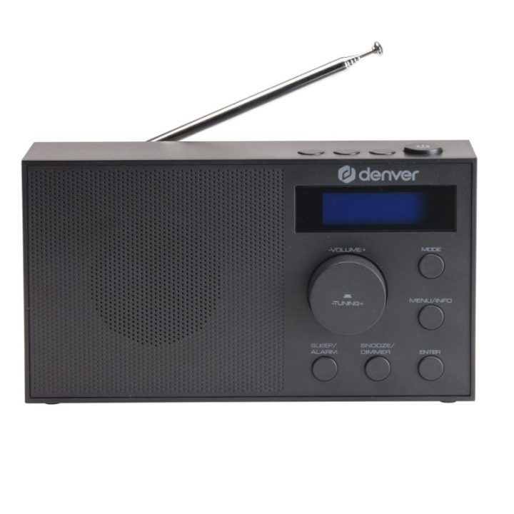 DAB/FM radijas Denver DAB-51B, juodas