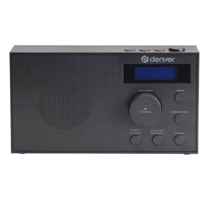 DAB/FM radijas Denver DAB-51B, juodas