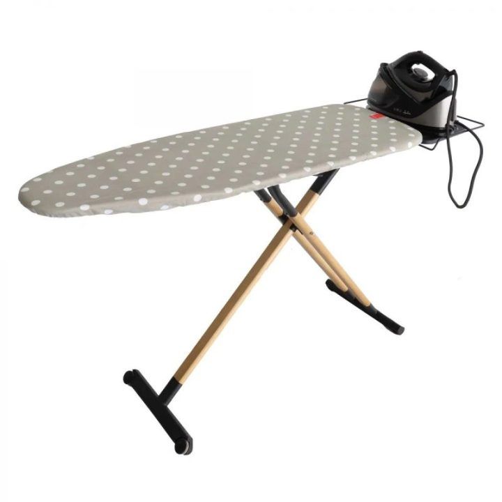 Lyginimo lenta su medinėmis ir aliumininėmis kojomis Jata HPLA8241, 125 × 41 cm