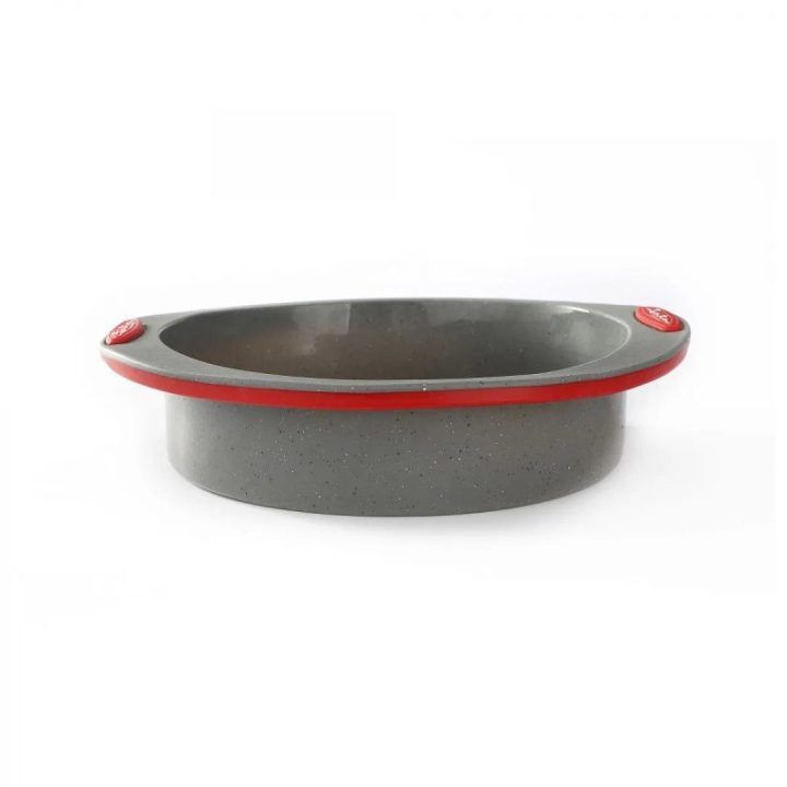 Nelipni apvali silikoninė kepimo forma Jata, ø 23 cm, 6 cm aukščio