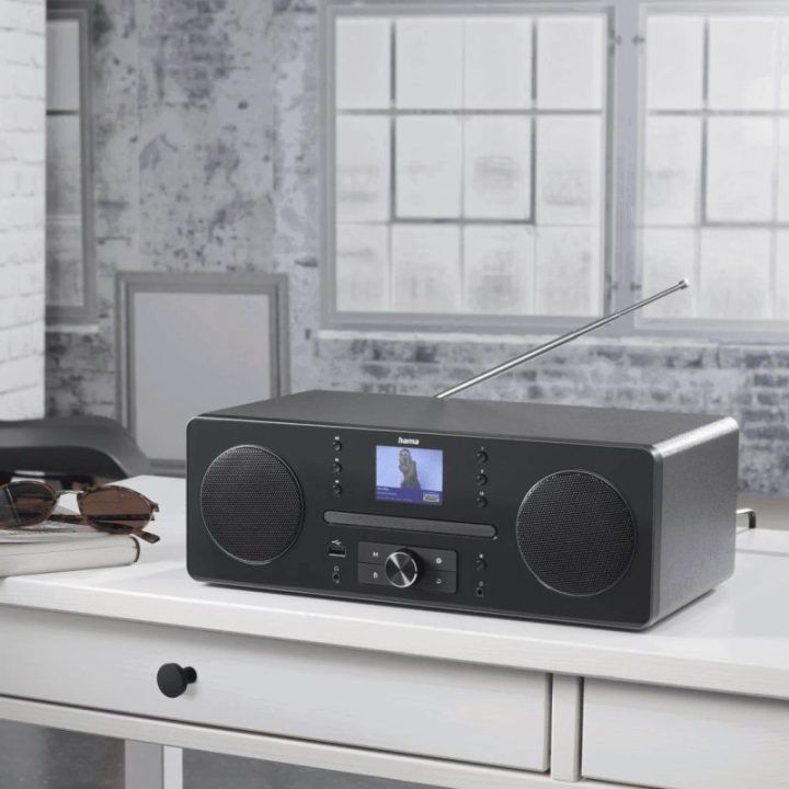Skaitmeninis radijas su CD/MP3 grotuvu Hama DIR1570CBT