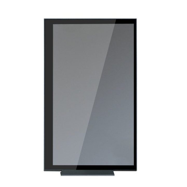 ATX kompiuterio korpusas su 15,6 colio ekranu Zalman Z10 DS, 1 × 120 mm ARGB ventiliatorius, juodas
