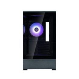 Kompiuterio korpusas mATX su 3 × 120 mm ARGB ventiliatoriais Zalman P30 V2, juodas