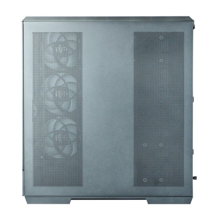 Vidutinio dydžio ATX kompiuterio korpusas su 4 × 120 mm ARGB ventiliatoriais Zalman P50 DS, juodas