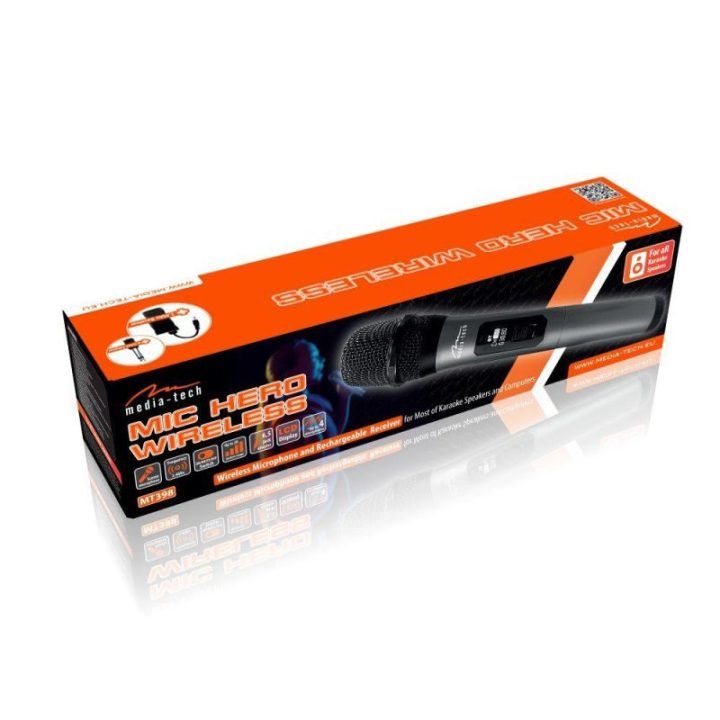 Belaidis mikrofonas Media-Tech MT398 Mic Hero
