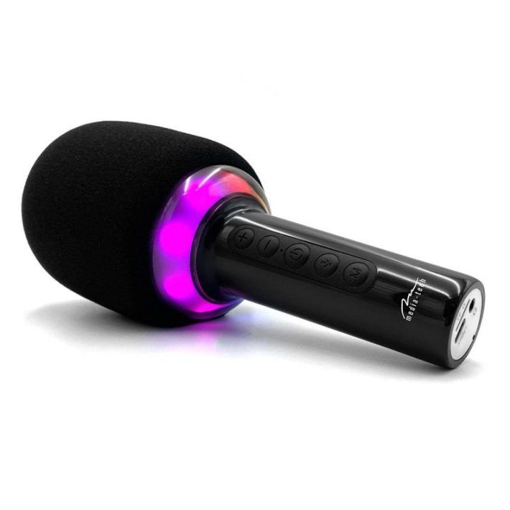 Karaokės mikrofonas su Bluetooth ryšiu ir garsiakalbiu Media-Tech Karaoke Idol
