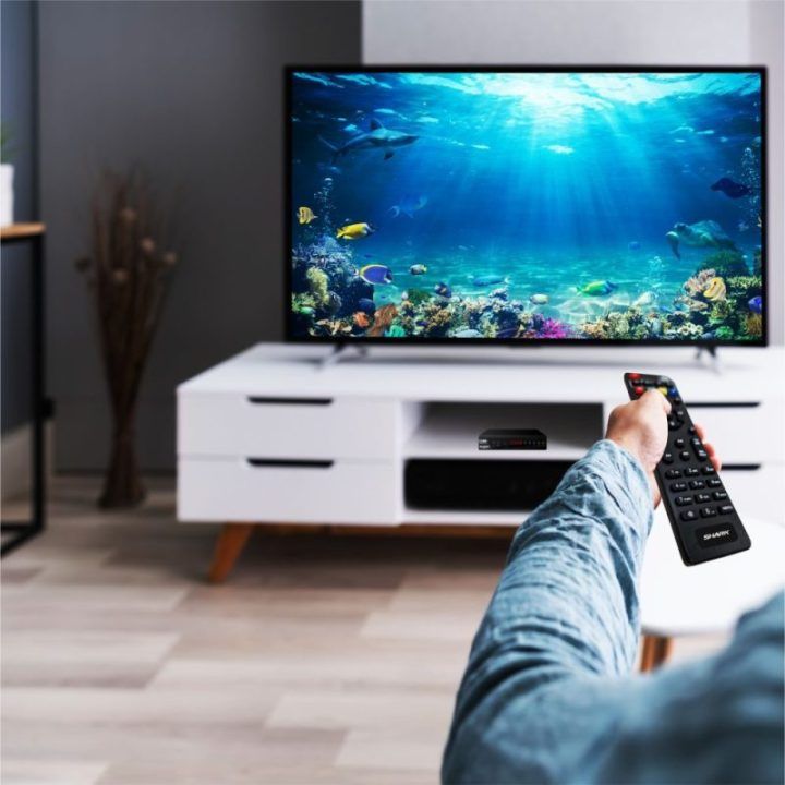 DVB-T2 televizijos imtuvas su HEVC palaikymu Manta SHARK