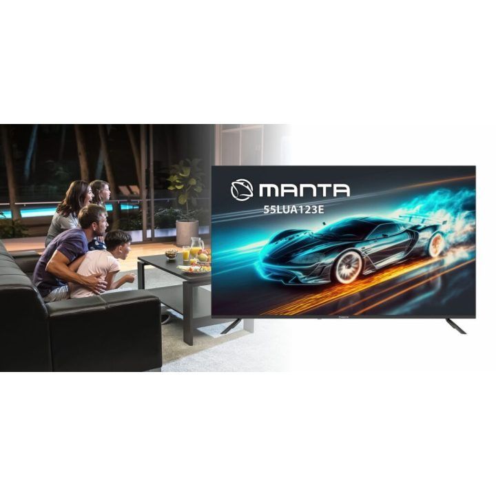 4K UHD televizorius Manta 55LUA123E