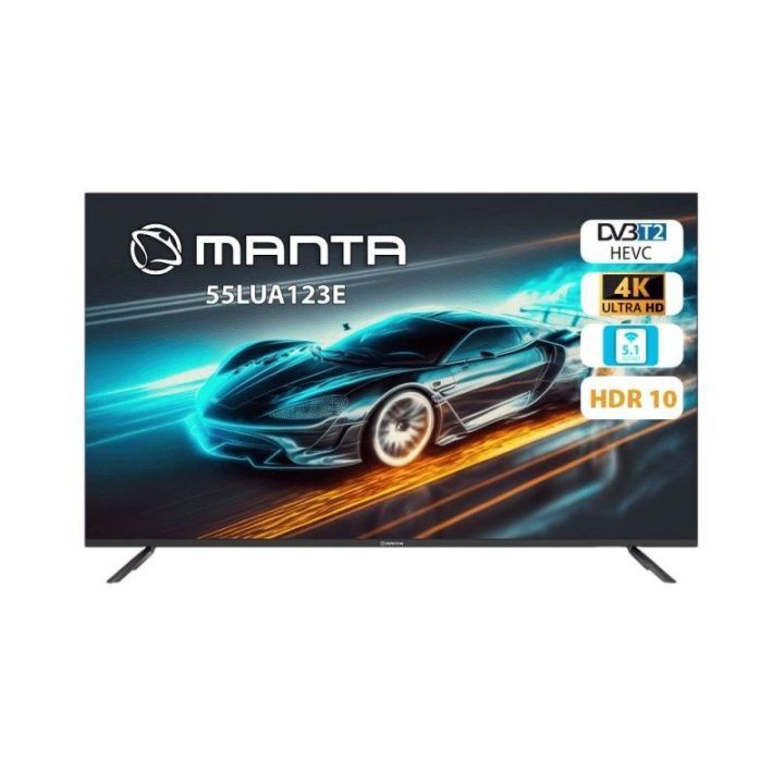 4K UHD televizorius Manta 55LUA123E