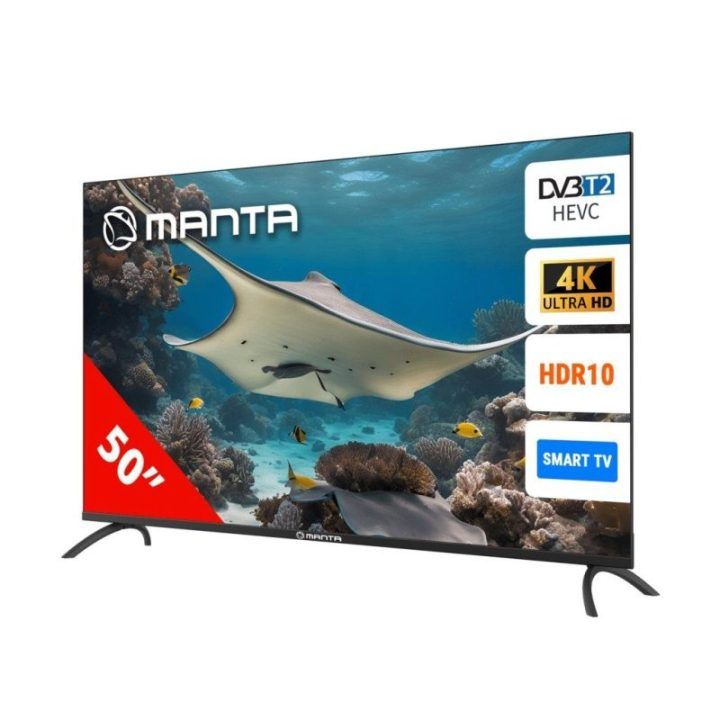 Televizorius Manta 50LUA123E su Android 11, 4K UHD