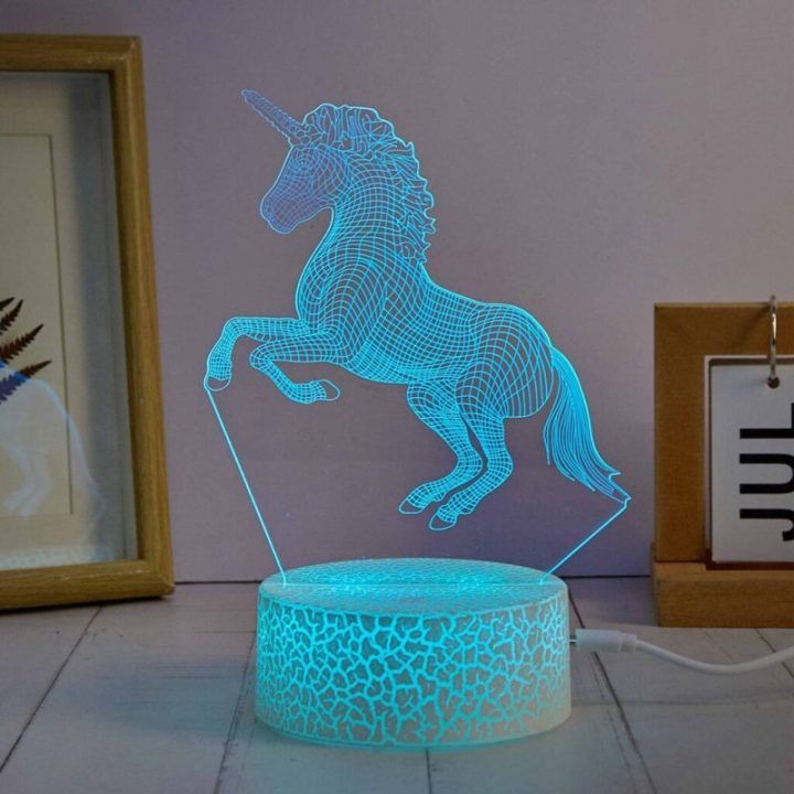 LED dekoratyvinio šviestuvo rinkinys su arklių motyvais Manta SNL116RGB