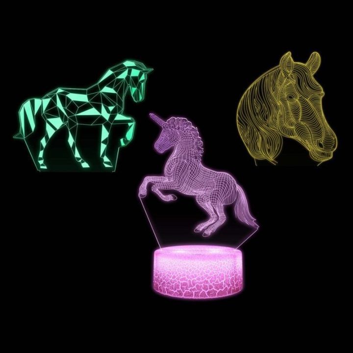 LED dekoratyvinio šviestuvo rinkinys su arklių motyvais Manta SNL116RGB