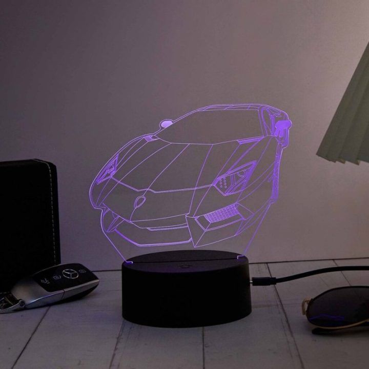 Dekoratyvinis LED šviestuvas su transporto priemonės motyvu Manta SNL120RGB