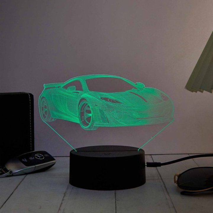 Dekoratyvinis LED šviestuvas su transporto priemonės motyvu Manta SNL120RGB