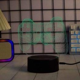Dekoratyvinis LED šviestuvas su 3D efektu Manta SNL122RGB