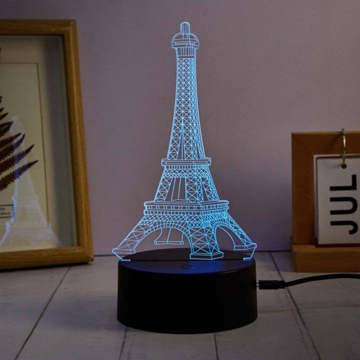 3D efekto RGB LED dekoratyvinis šviestuvas Manta SNL125RGB, 3 dizainai