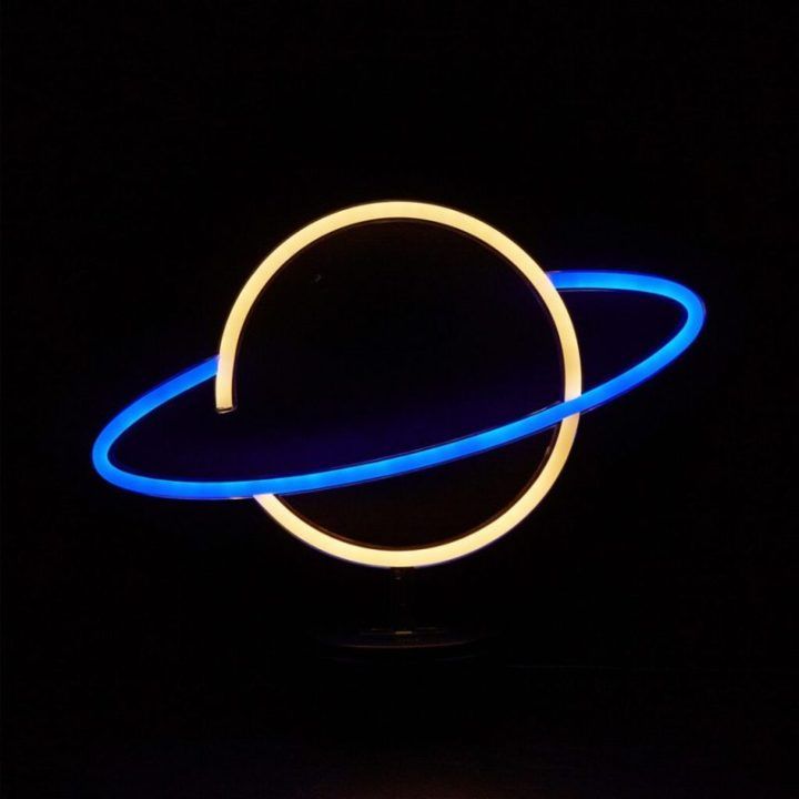 LED dekoratyvinis šviestuvas su jutikliniu mygtuku Manta SNL38BLT, mėlynas su baltu