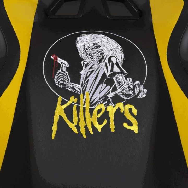 Žaidimų kėdė Iron Maiden Killers su 3D reguliuojamais porankiais Subsonic
