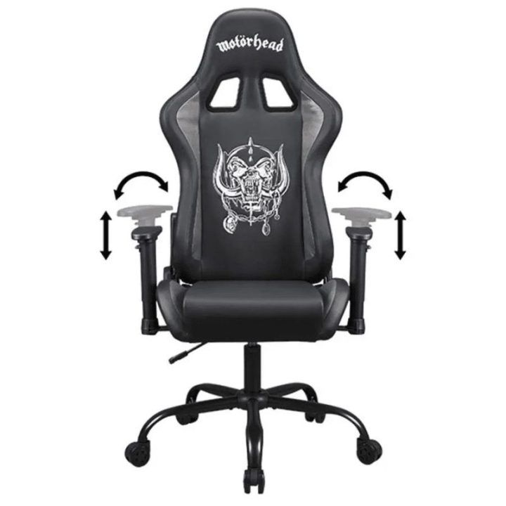 Žaidimų kėdė su 3D reguliuojamais porankiais Subsonic Motorhead