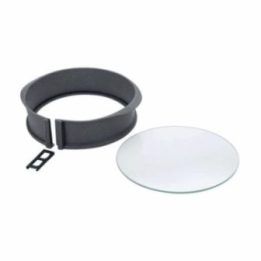 Silikoninė kepimo forma su grūdinto stiklo pagrindu Jata HMOL1124, 26 cm