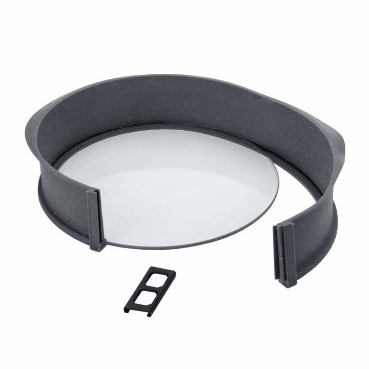 Silikoninė kepimo forma su grūdinto stiklo pagrindu Jata HMOL1124, 26 cm