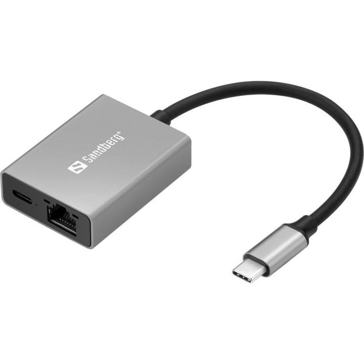 Gigabitinis USB-C tinklo adapteris Sandberg, 100 W