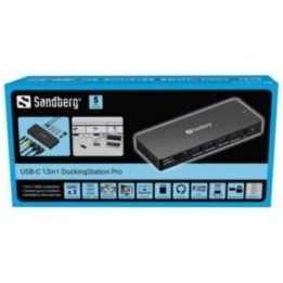 USB-C prijungimo stotelė Sandberg, 13 jungčių