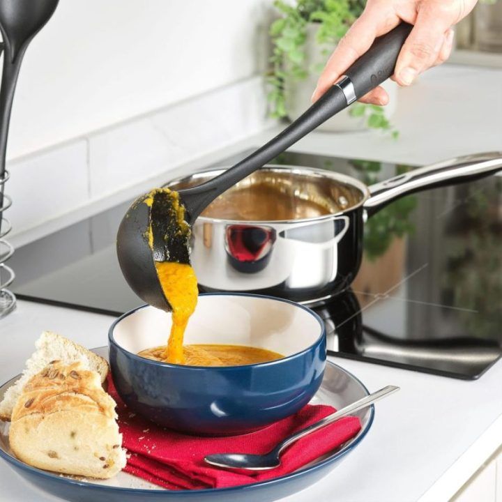 Virtuvės įrankių rinkinys Russell Hobbs Venus, 5 vnt., juodas