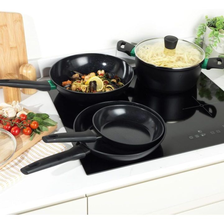 Keptuvė su karščio indikatoriumi Russell Hobbs Verde Thermocollar, 24 cm