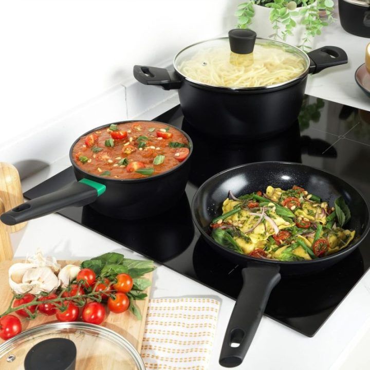 Keptuvė su karščio indikatoriumi Russell Hobbs Verde Thermocollar, 24 cm