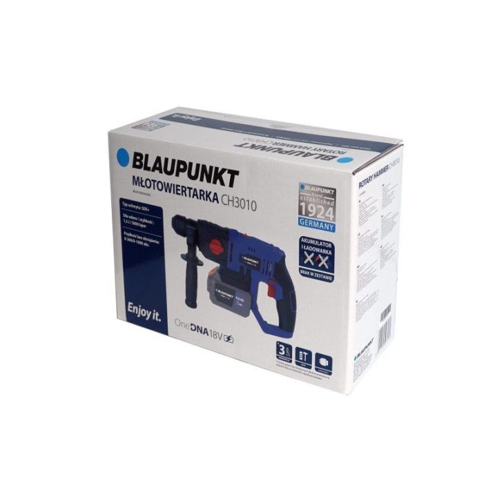 Akumuliatorinis perforatorius Blaupunkt CH3010, 18 V