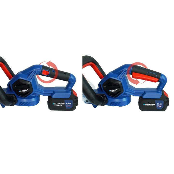 Akumuliatorinės gyvatvorių žirklės Blaupunkt CT6010, 18 V