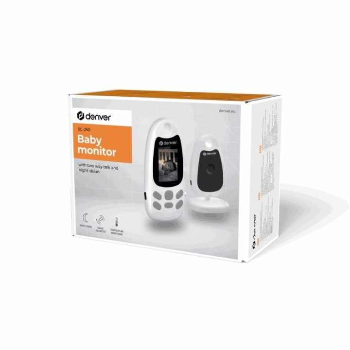 Belaidė kūdikio stebėjimo kamera Denver BC-250, 2,4 GHz