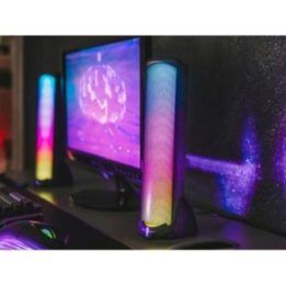 Kolonėlės 2.0 su Bluetooth ir RGB apšvietimu Tracer Sigma, 10 W
