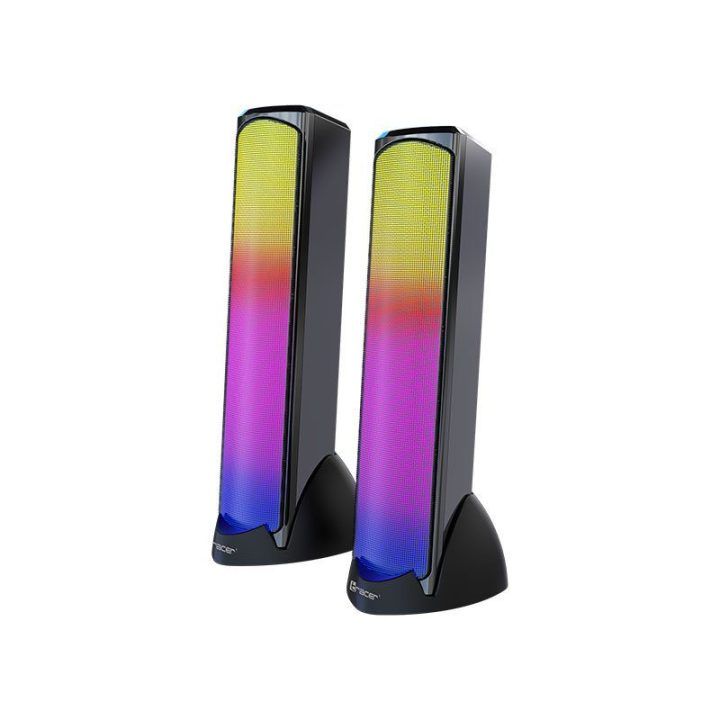 Kolonėlės 2.0 su Bluetooth ir RGB apšvietimu Tracer Sigma, 10 W