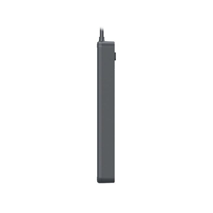 Maitinimo juostelė su 5 lizdais ir 2 USB jungtimis Tracer Zebra, 2,1 A, 1,5 m