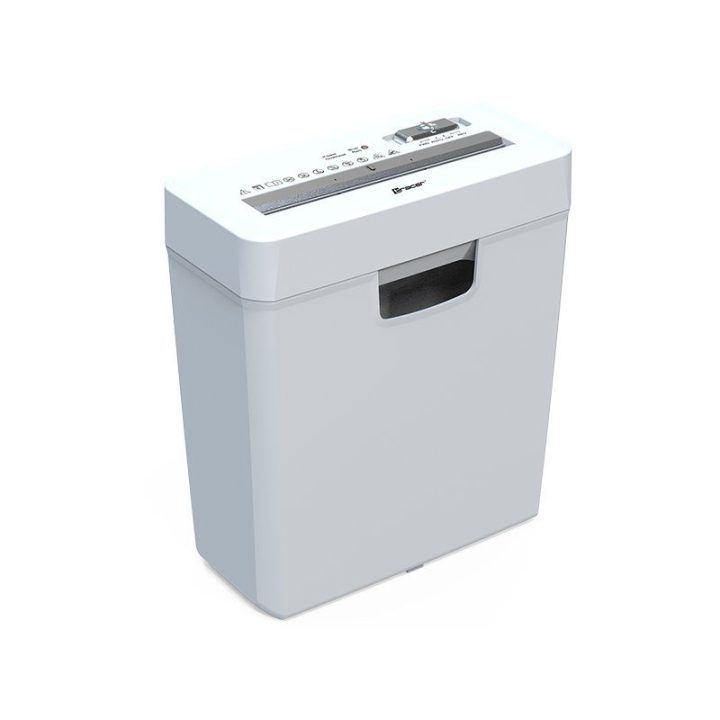 Popieriaus smulkintuvas iki 6 lapų Tracer, 10 l, baltas