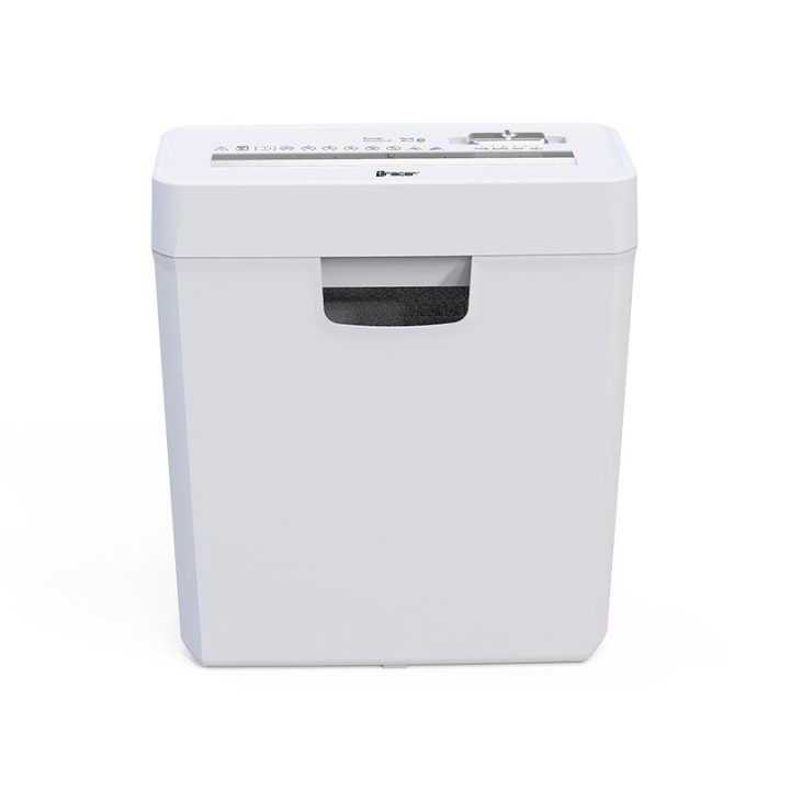 Popieriaus smulkintuvas iki 6 lapų Tracer, 10 l, baltas