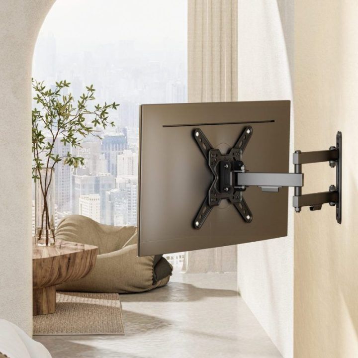 Televizoriaus sieninis laikiklis Sbox LCD-223-2, 13–43 colių, 20 kg