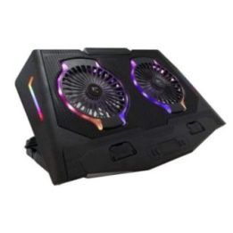 Nešiojamojo kompiuterio aušinimo stovas White Shark Ice Shadow GCP-10, iki 17,3 colio, juodas