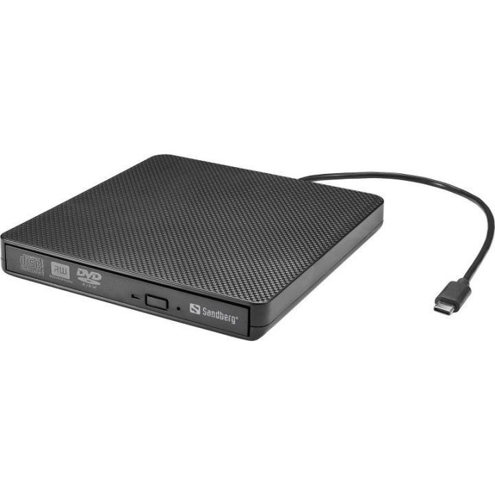 Išorinis DVD ir CD įrenginys su USB-C jungtimi Sandberg