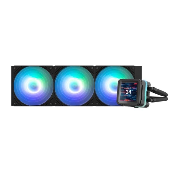Skysčio aušinimo sistema procesoriui Zalman ALPHA2 DS A36, 360 mm, juoda
